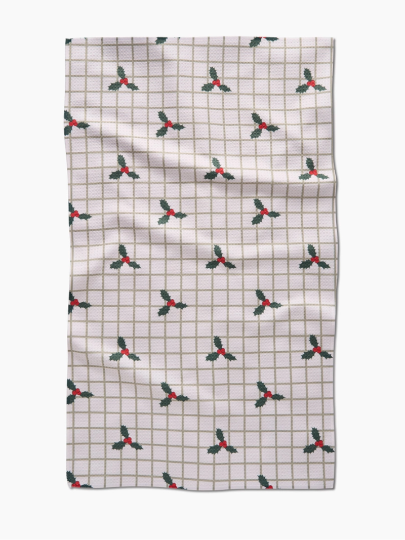 Geometry Holiday Tea Towel (Multiple Styles)