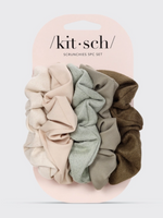 Textured Scrunchie Set (Multiple Colors)