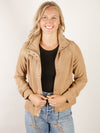 Camel Lightweight Utility Jacket