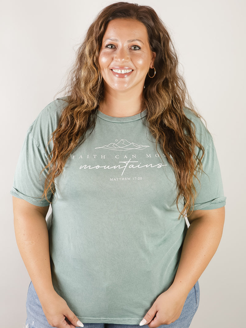 Faith Can Move Mountains Graphic Tee