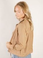 Camel Lightweight Utility Jacket