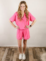 Fuchsia 2-Piece Loungewear Set