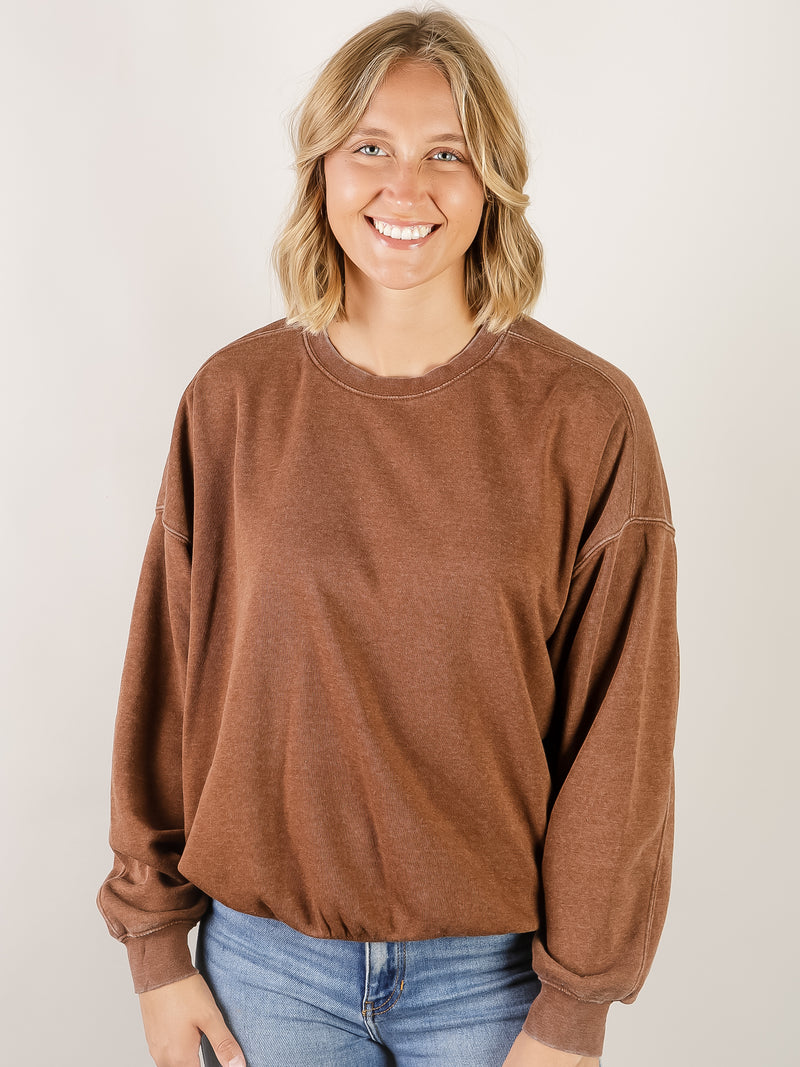 Chestnut Crewneck Sweatshirt