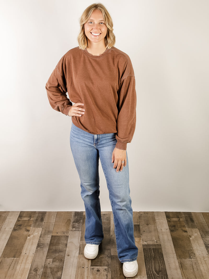 Chestnut Crewneck Sweatshirt