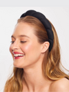 Kitsch Recycled Fabric Puffy Headband 1pc- Black