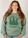 Green North Pole Graphic Sweatshirt