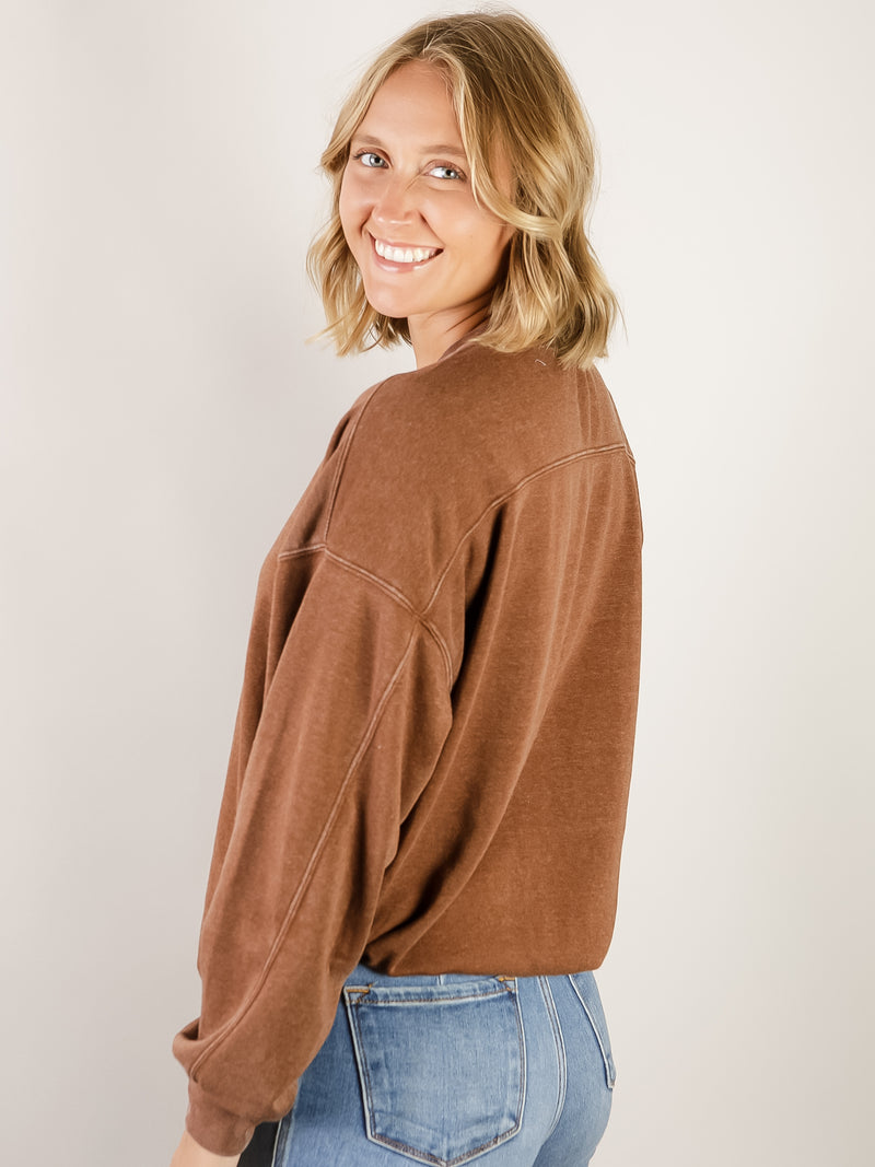 Chestnut Crewneck Sweatshirt