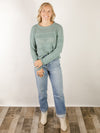 Jade Crochet Sweater