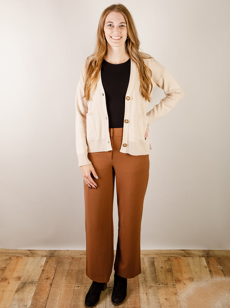 Oatmeal Rockwell Cardigan
