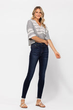 Judy Blue High Waist Handsand Skinny Jeans (Online Exclusive)