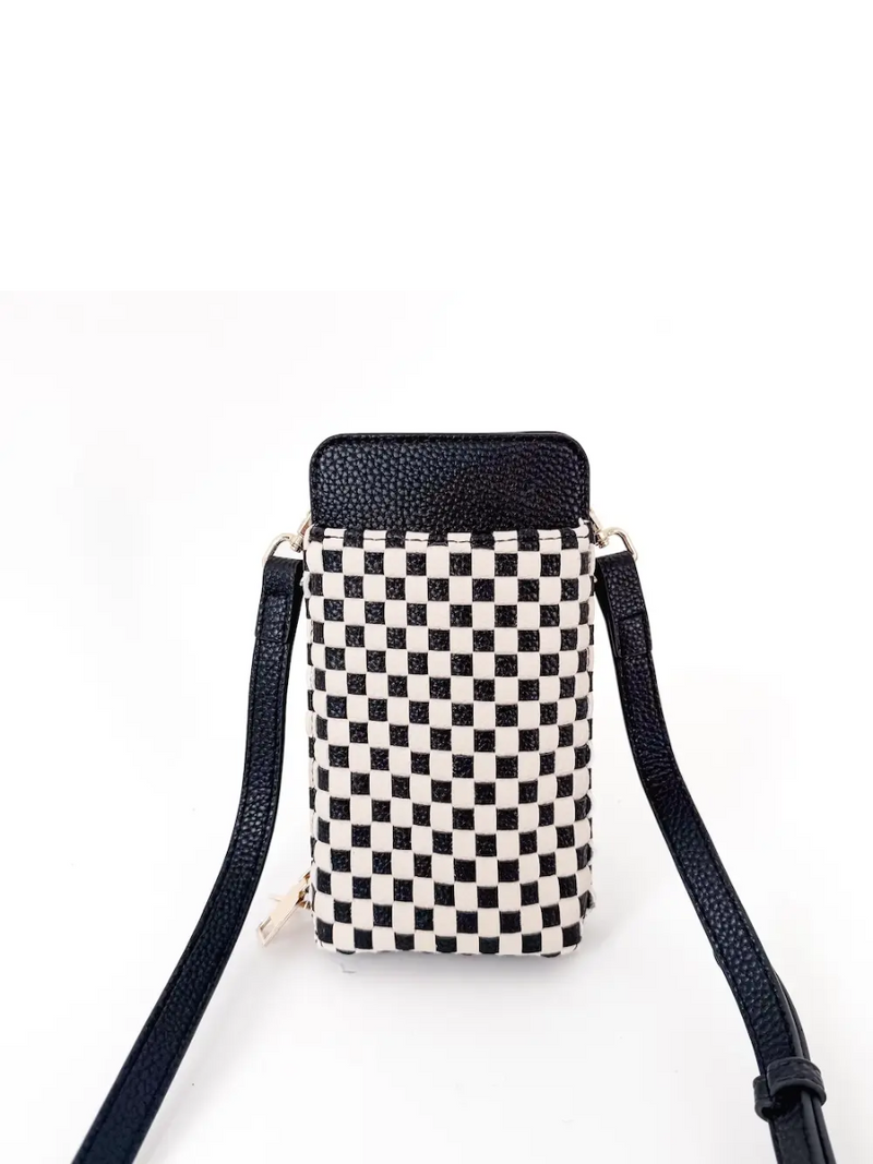 Woven Double Duty Phone Bag