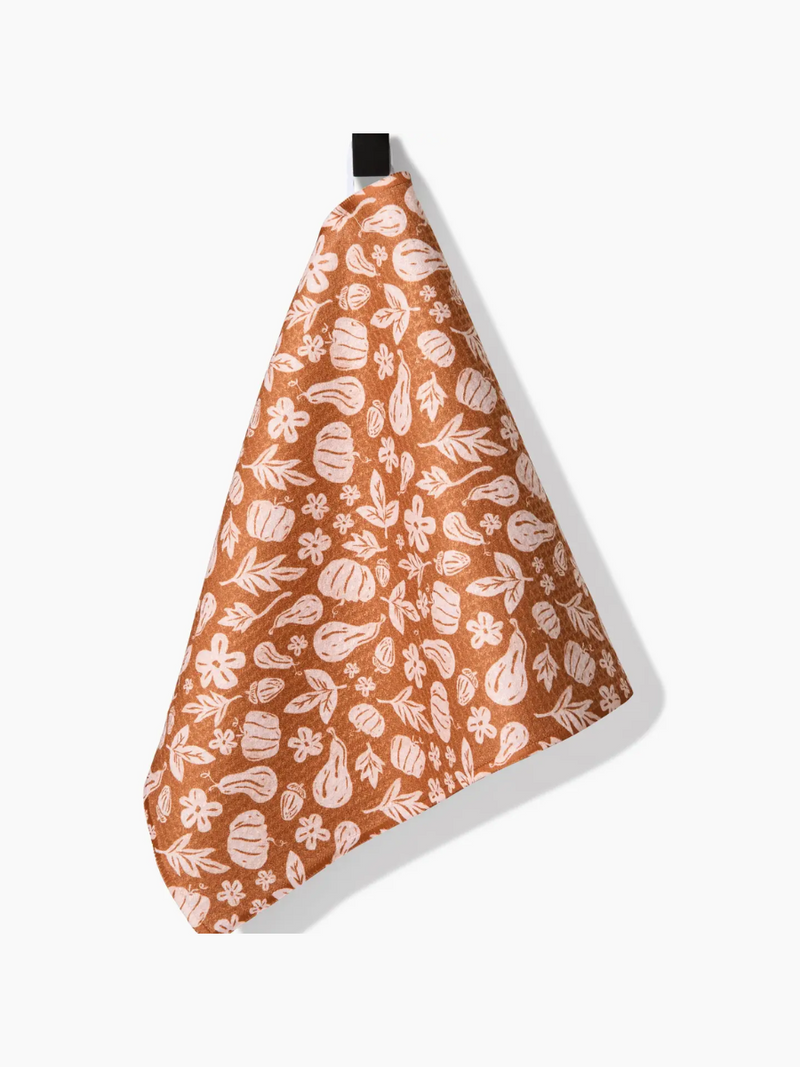Farm Harvesting Days Geometry Bar Towel