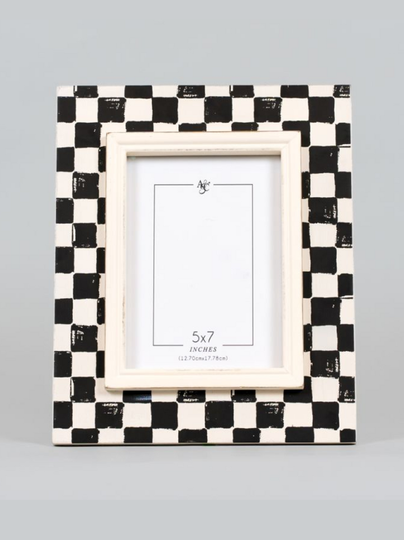 Checkered Picture Frame