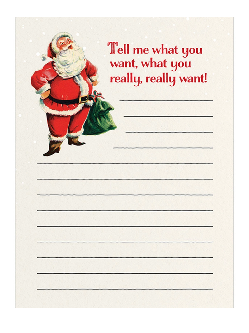 Santa Notepad
