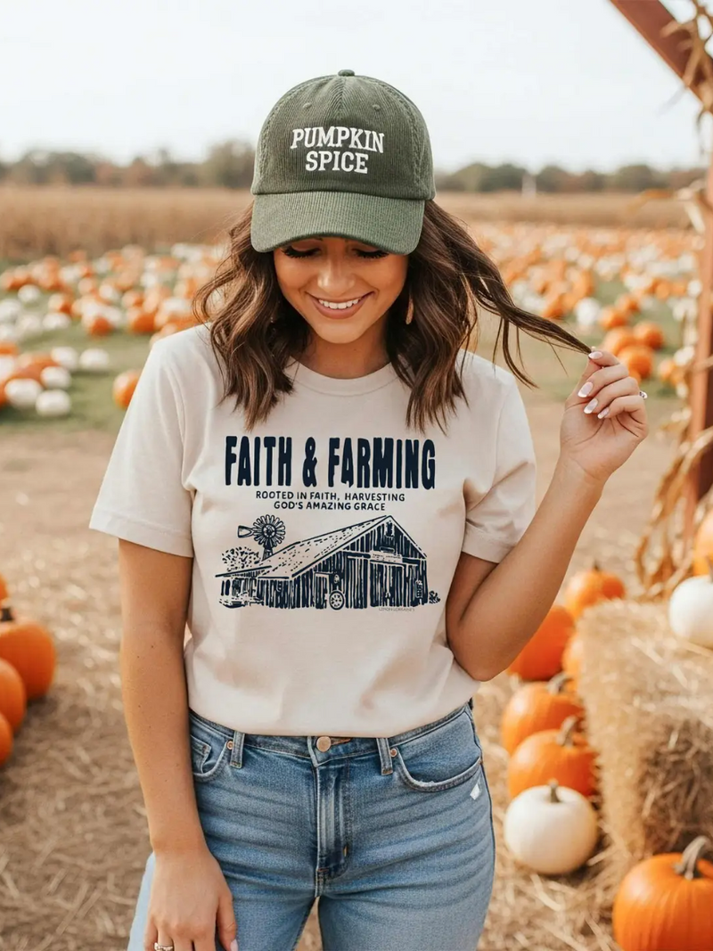 Faith and Farming Graphic Tee