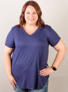 Butter Soft Basic V-Neck Short Sleeve (Multiple Colors)