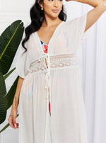 Marina West Swim Sun Goddess Tied Maxi Cover-Up (Online Exclusive)