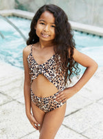 Girls Marina West Swim Lost At Sea Cutout One-Piece Swimsuit (Online Exclusive)