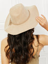 Fame Forever My Moment Suede Fedora Hat in Ivory (Online Exclusive)