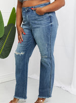 Judy Blue Becka MR Straight Jeans (Online Exclusive)