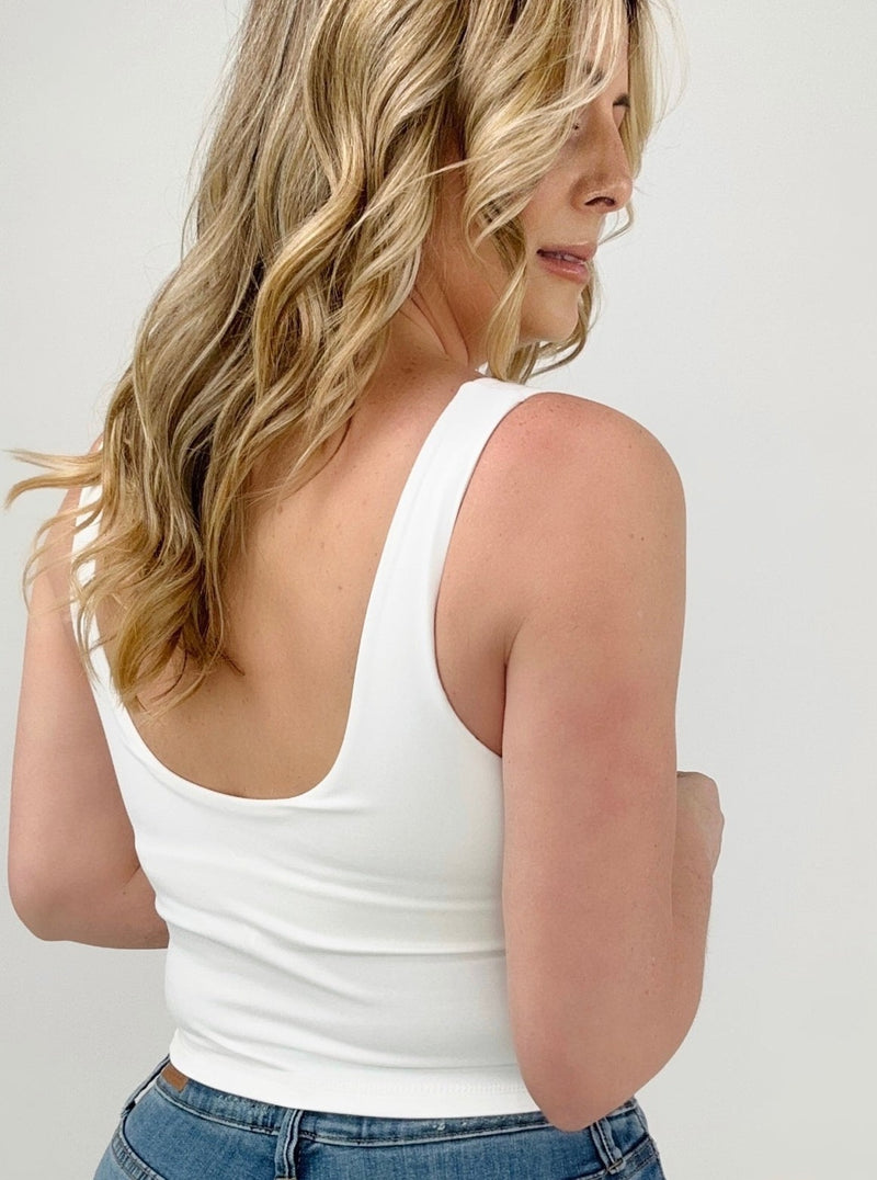 Short Length Lift Tank 2.0 with Built in Shelf Bra (Online Exclusive) – The  Spotted Owl