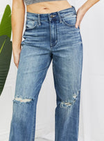 Judy Blue Becka MR Straight Jeans (Online Exclusive)