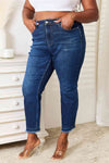 Judy Blue HW Released Hem Slit Jeans (Online Exclusive)
