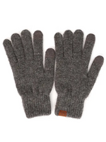 C.C. Heather Knit Gloves (Multiple Colors)