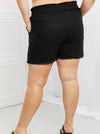 Zenana Seaside Full Size Linen Shorts (Online Exclusive)