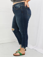 Judy Blue Melaney MR Distressed Relaxed Fit Jeans (Online Exclusive)