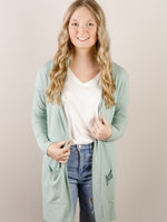 Spring Lightweight Knit Long Sleeve Cardigan (Multiple Colors)