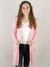 Spring Lightweight Knit Long Sleeve Cardigan (Multiple Colors)