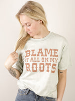 Sage Blame it All Mineral Washed Tee