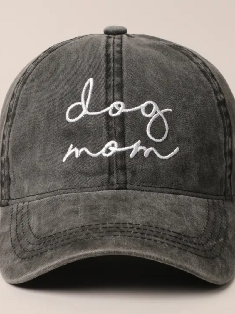 Dog Mom Baseball Hat