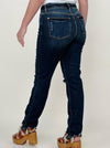 Judy Blue MR Chopped Hem Relaxed Skinny Jeans (Online Exclusive)