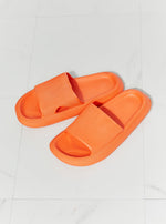 Open Toe Slide in Orange (Online Exclusive)