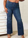Judy Blue Elastic Waistband Slim Bootcut Jeans (Online Exclusive)