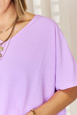 Bright Lavender Texture Short Sleeve T-Shirt (Online Exclusive)