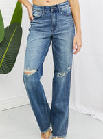 Judy Blue Becka MR Straight Jeans (Online Exclusive)
