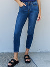 Judy Blue Petite Cropped Aila Mid-Rise Relaxed Fit Jeans (Online Exclusive)