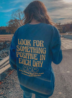 Curvy Look For Something Positive Graphic Sweatshirt (Online Exclusive)