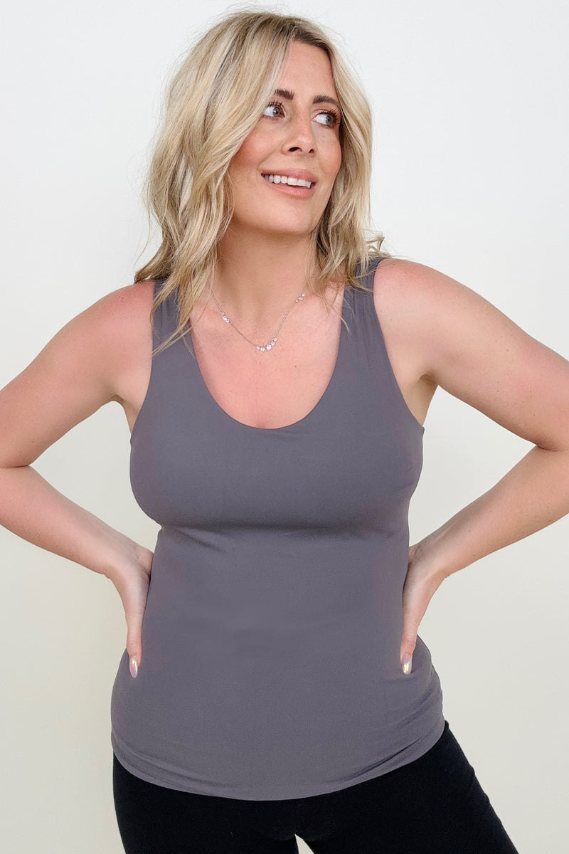 Long Length Lift Tank 2.0 with Built in Shelf Bra (Online Exclusive) – The  Spotted Owl
